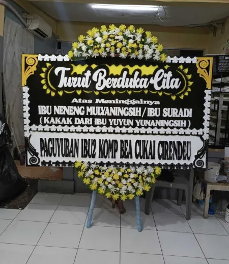 Papan Bunga Duka Sukoanyar Wajak